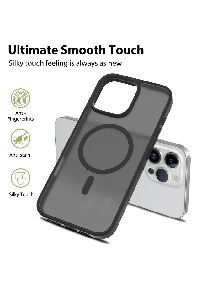 iPhone 16 Pro Max Skin Feeling Case With MagSafe - Black - Image 2